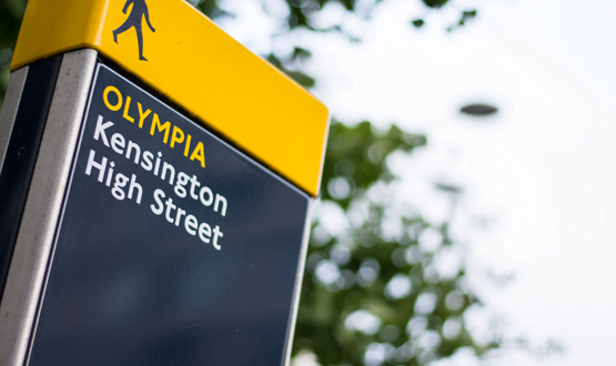 kensington sign